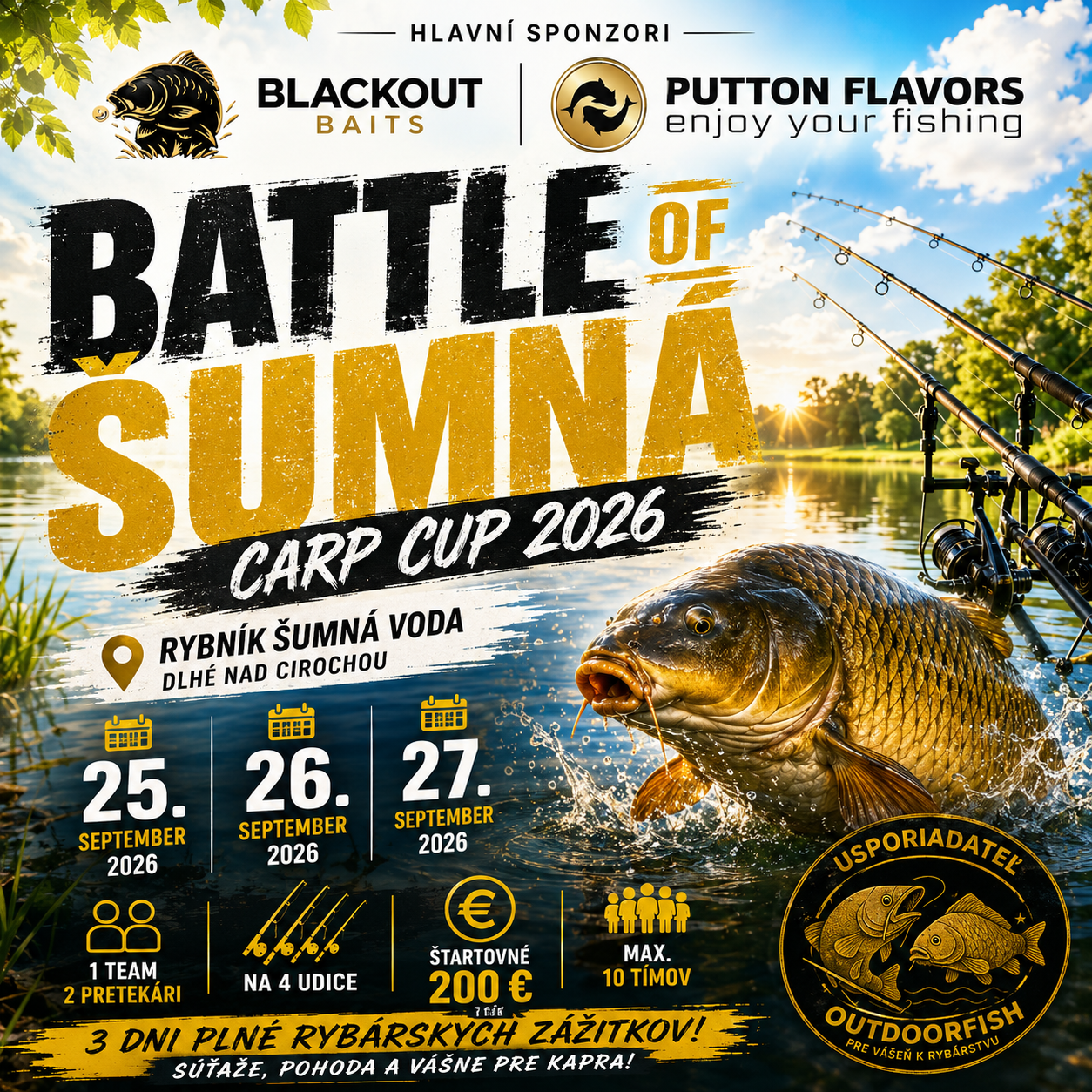 BATTLE OF ŠUMNÁ – CARP CUP 2026